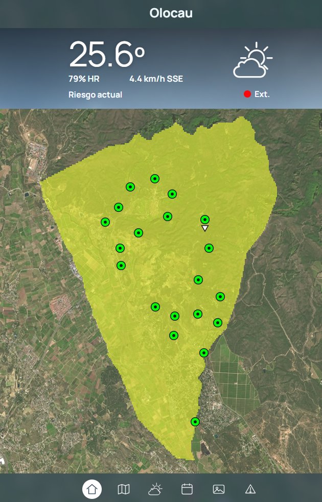 Avís per risc extrem d'incendi