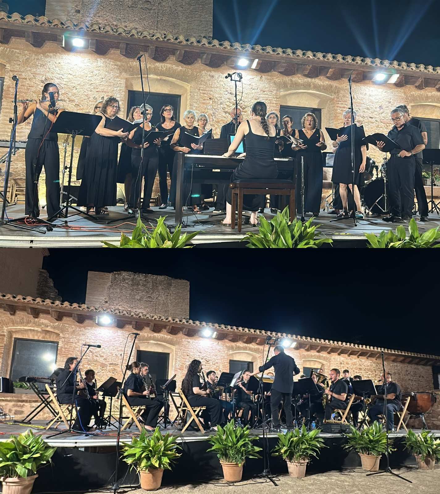 El Cor i la Banda de ‘La Melodia’ ofereixen el seu tradicional Concert d'Estiu