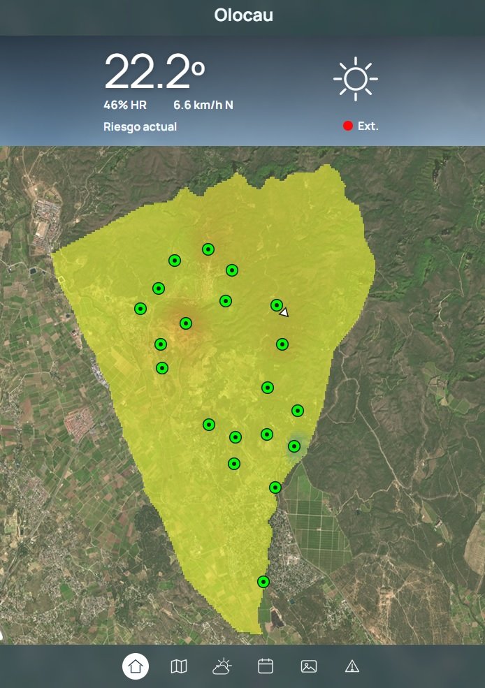 Avís per risc extrem d'incendi