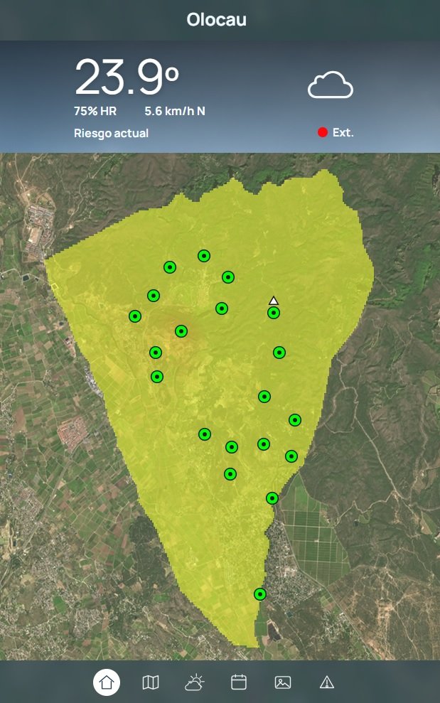 Avís per risc extrem d'incendi