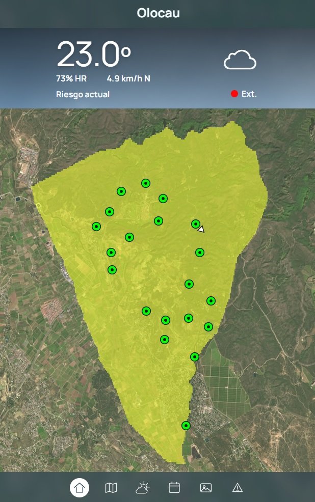 Avís per risc extrem d'incendi