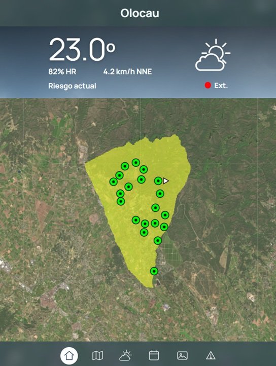 Avís per risc extrem d'incendi
