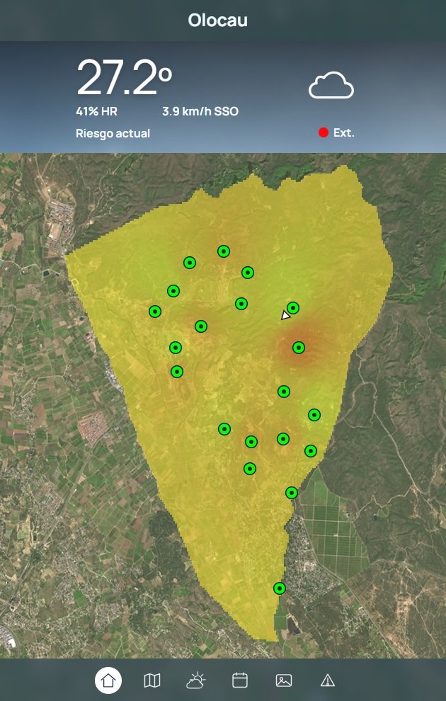 Avís per risc extrem d'incendi