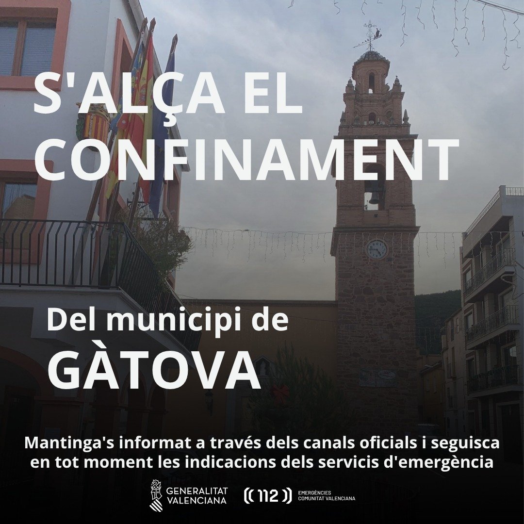 Comunicado del Ayuntamiento de Olocau hacia los vecinos y vecinas de Gátova