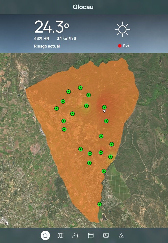 Avís per risc extrem d'incendi