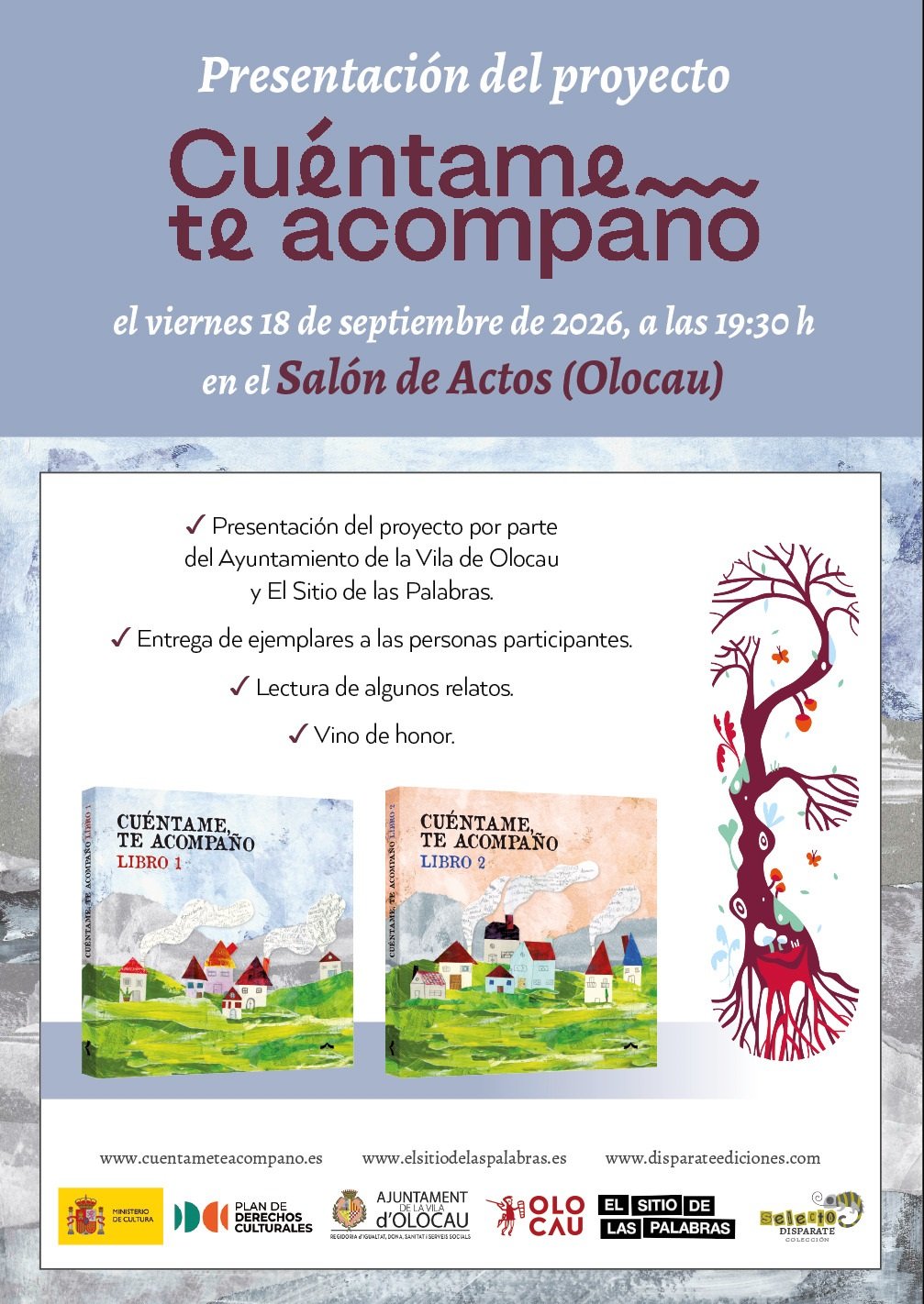 Presentació del projecte ‘Cuéntame, te acompaño’