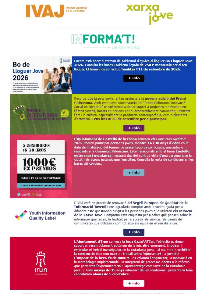 L'Ajuntament informa