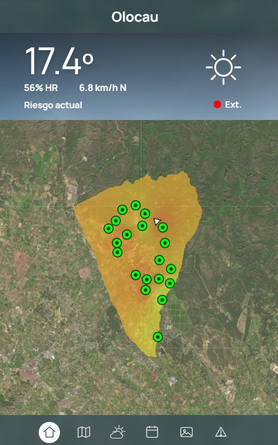 Avisos per risc extrem d'incendi