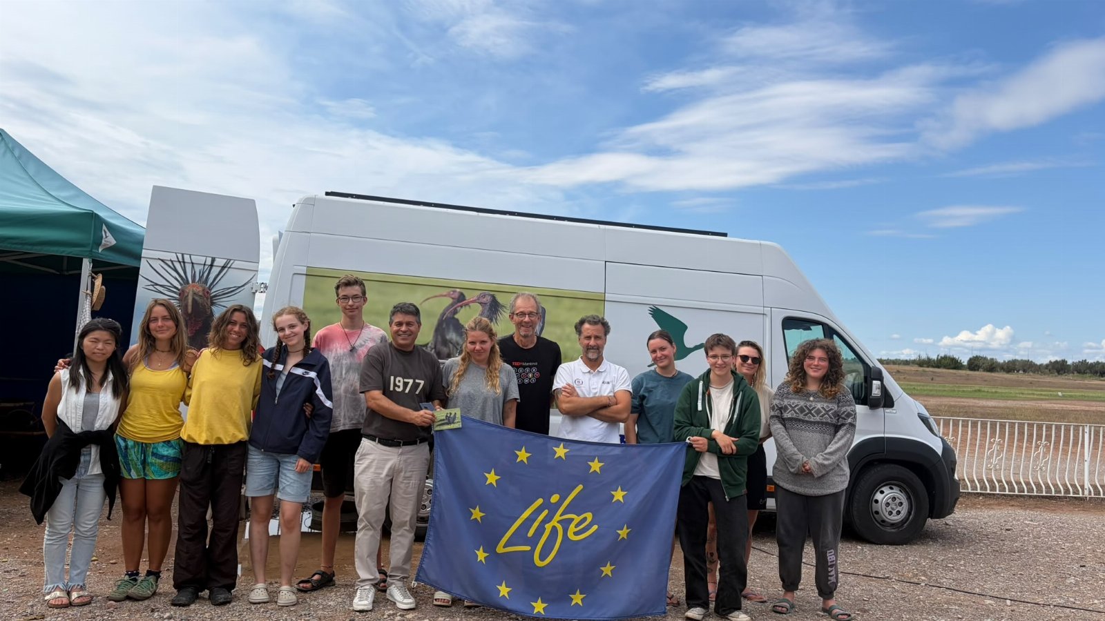 Olocau col·labora en el projecte de reintroducció de l’ibis eremita a Europa