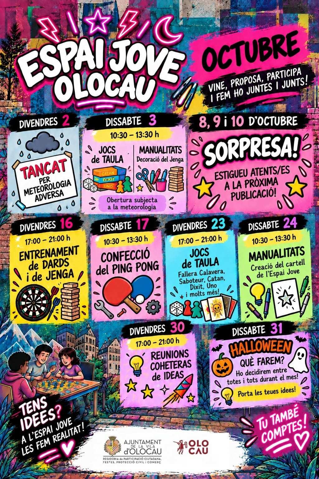 Informació de l’Espai Jove d’Olocau