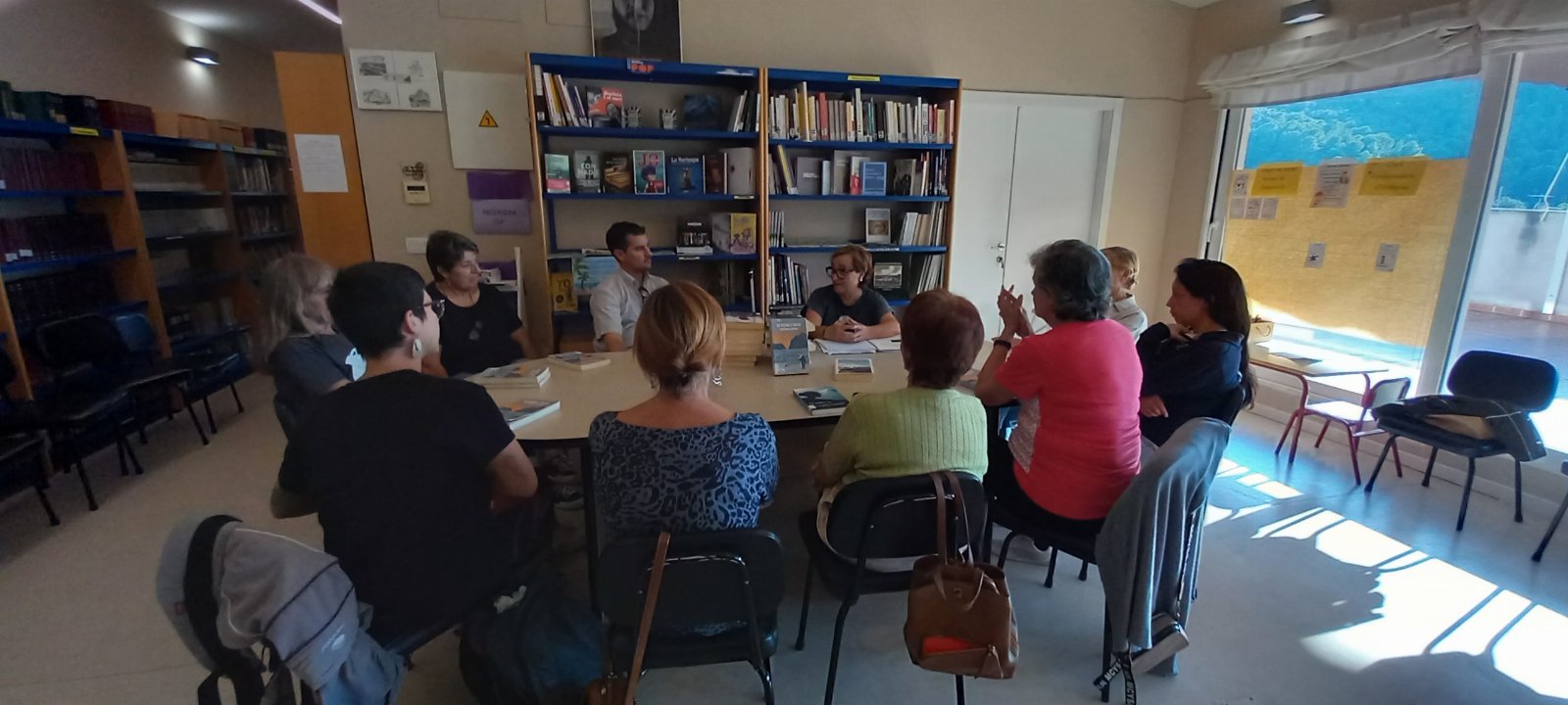 Sessió d'octubre del Club de Lectura d'Adults