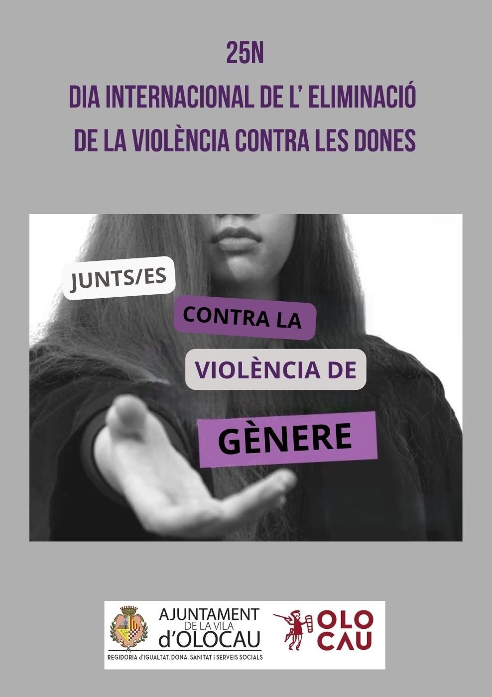 Olocau reafirma el seu compromís contra la violència masclista amb motiu del 25N