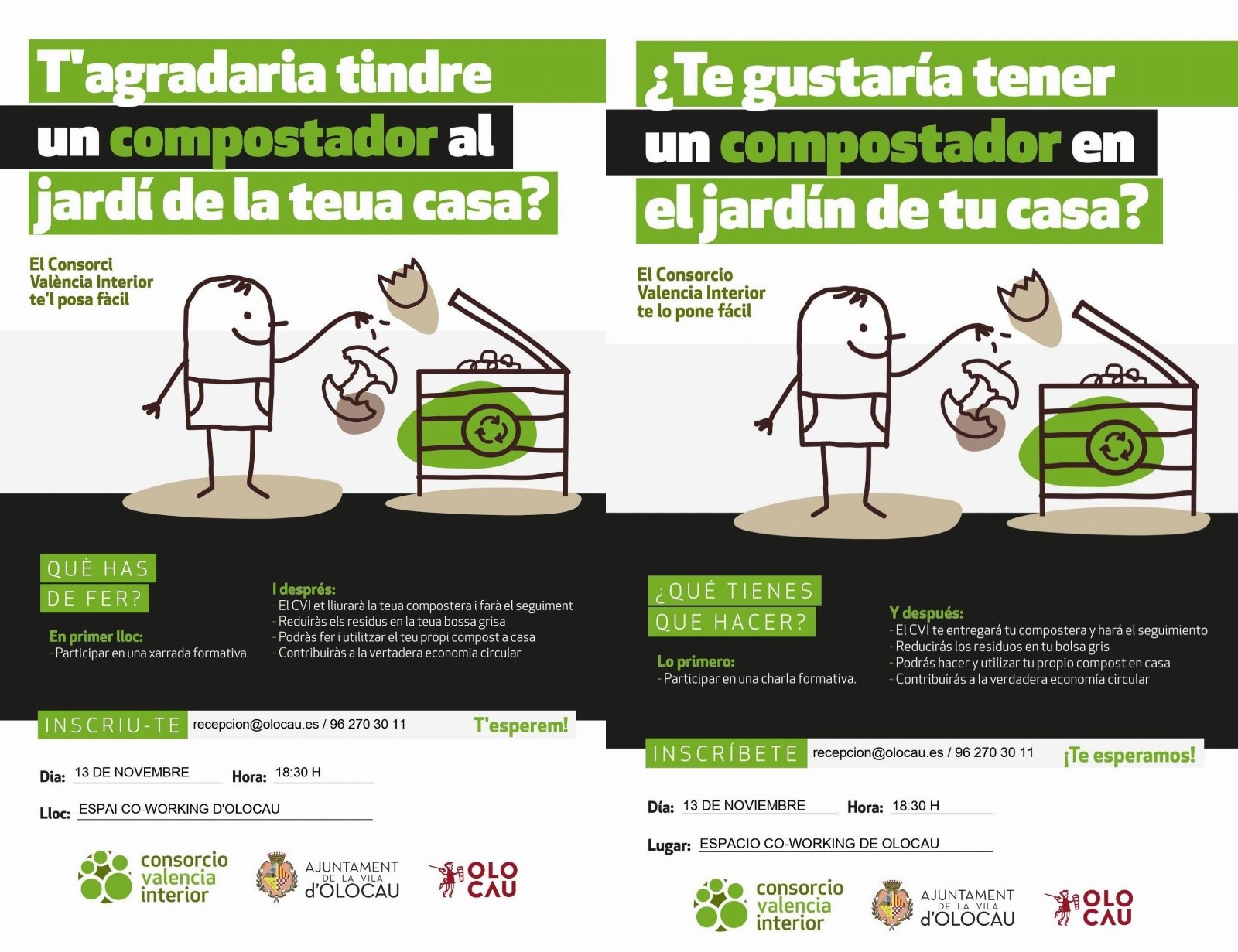 Xarrada formativa sobre compostatge del Consorci València Interior